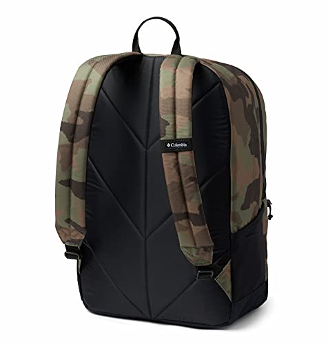 Columbia Unisex Zigzag 30L Backpack, Cypress Camo/Black, One Size