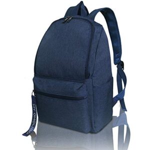 omouboi 14 inch backpack for women travel backpack college backpack men backpack waterproof backpack for travel,work, business - blue…