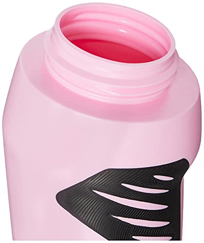 Nike Unisex's HYPERFUEL Water Bottle, Pink Rise/Black/Black/IRID, One size