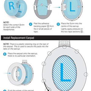Replacement Earpads for Bose QuietComfort QC 15 25 35 Premium Ear Pads QC15 QC25 QC35 AE2 & SoundLink, Memory Foam, Soft & Long Lasting by Brainwavz