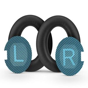 Replacement Earpads for Bose QuietComfort QC 15 25 35 Premium Ear Pads QC15 QC25 QC35 AE2 & SoundLink, Memory Foam, Soft & Long Lasting by Brainwavz