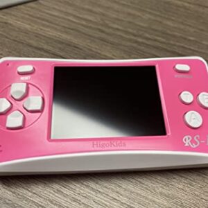 Portable Handheld Games for Kids 2.5" LCD Screen Game TV Output Arcade Gaming Player System Built in 152 Classic Retro Video Games Birthday for Your Boys Girls- (Pink)
