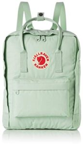 fjallraven women's kanken backpack, mint green, one size