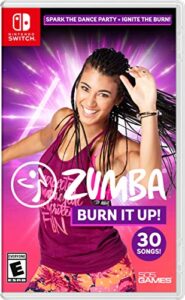 zumba: burn it up! - nintendo switch