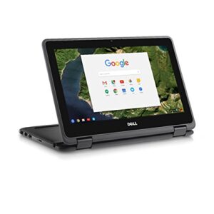 dell chromebook 11 3180 dp1t3 11.6-inch traditional laptop (black) (renewed)