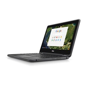 Dell Chromebook 11 3180 DP1T3 11.6-Inch Traditional Laptop (Black) (Renewed)