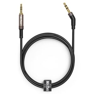 mr rex 3.5mm to 2.5mm aux cable cord for bose 700 quietcomfort qc45 qc35ii qc35 qc25 noise cancelling headphones, jbl e45bt e55bt e65btnc bluetooth earphone, audio replacement wire (1-pack, 5ft)