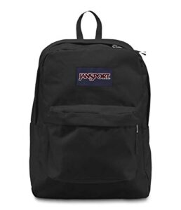 jansport, superbreak backpack black
