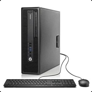 hp elitedesk 800 g2 business desktop, intel core i7 6700 3.4ghz, 32gb ddr4 ram, 1tb ssd hard drive, windows 10 (renewed)