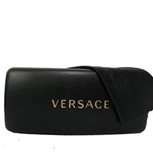 Versace VE4275 GB1/87 58M Black/Grey Square Sunglasses For Men For Women + BUNDLE with Designer iWear Eyewear Kit