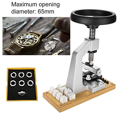 𝐂𝐡𝐫𝐢𝐬𝐭𝐦𝐚𝐬 𝐆𝐢𝐟𝐭 5700 Bench Watch Case Opener Wristwatch Tool Back Opener with 6 Dies For Rolex