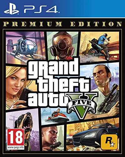 Grand Theft Auto V Premium Edition - [PlayStation 4][AT-Pegi]