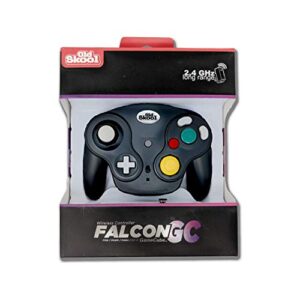 FALCON WIRELESS CONTROLLER FOR GAMECUBE - BLACK