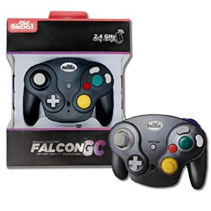 falcon wireless controller for gamecube - black