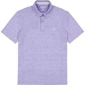 IZOD Men's Golf Title Holder Short Sleeve Polo Ultra Violet Medium