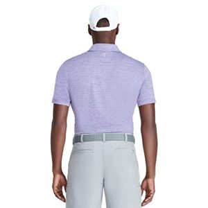 IZOD Men's Golf Title Holder Short Sleeve Polo Ultra Violet Medium