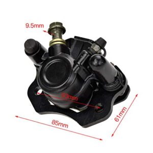 HIAORS Chinese ATV Rear Brake Caliper for Coolster Taotao Kazuma Roketa Sunl Baja Kinroad 50cc 70cc 90cc 110cc 125cc 150cc 200cc Four Wheeler Trailmaster XRX 150 250 GT Tomberlin Crossfire