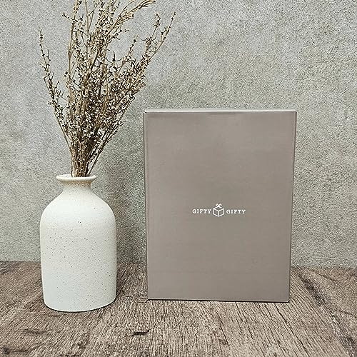 GIFTY GIFTY Vintage Grey Thin Boarder Floral Photo Frame / 4x6 In | For Vertical and Horizontal Display on Tabletops | Perfect for Home Decor, Wedding, Graduation, Or Milestone Photos