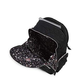 Vera Bradley Women's Performance Twill Commuter Backpack, Black, One Size