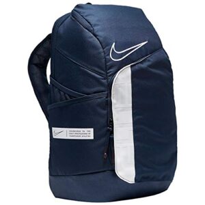 nike elite pro basketball backpack ba6164 one size (midnight navy/white)