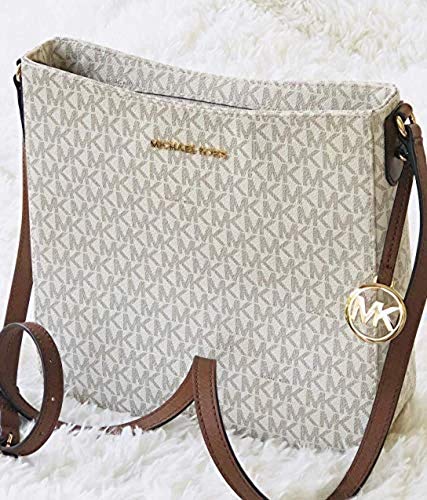 Michael Kors Jet Set Travel Large Messenger Bag (Vanilla 2019)