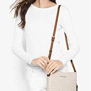 Michael Kors Jet Set Travel Large Messenger Bag (Vanilla 2019)