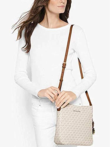 Michael Kors Jet Set Travel Large Messenger Bag (Vanilla 2019)