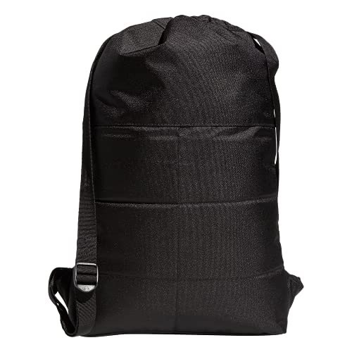 adidas Amplifier II Blocked Sackpack, Black/White, One Size