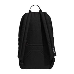 adidas Classic 3S Backpack, Black/White Test, One Size