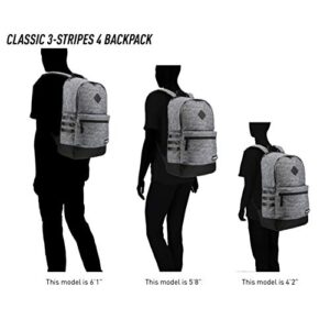 adidas Classic 3S Backpack, Black/White Test, One Size