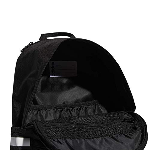 adidas Classic 3S Backpack, Black/White Test, One Size