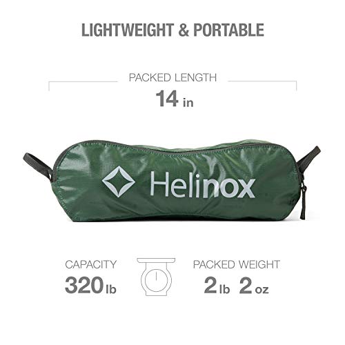 Helinox Chair One Original Lightweight, Compact, Collapsible Camping Chair, Forest Green