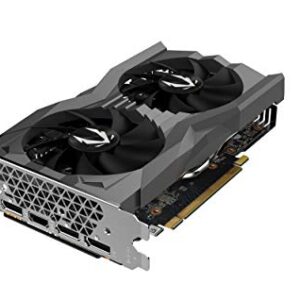 ZOTAC Gaming GeForce GTX 1660 Super amp 6GB GDDR6 192-bit Gaming Graphics Card, Super Compact, Ice Storm 2.0 Cooling, Wraparound Metal Back plate - Zt-T16620D-10M