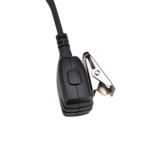 JEUYOEDE XPR3500e Earpiece Headset G Shape with Mic Compatible with Motorola XPR3300 XPR3300e XPR3500 Walkie Talkie