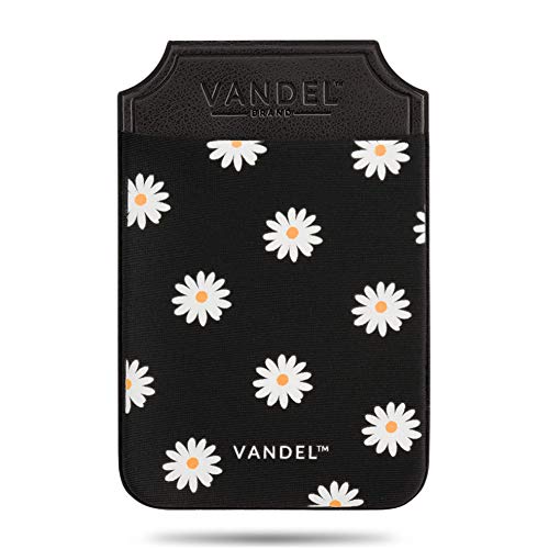 Vandel Pocket – Designer Stick-On Fabric Phone Wallet for Women and Men, Cute Credit Card Holder for Back of Phone and iPhone Case, Stretchy Fabric Adhesive Sleeve for All iPhones and Androids