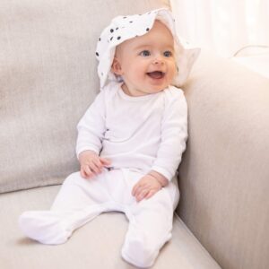 Bebe au Lait Oh-So-Soft Muslin Sun Hat - Dottie