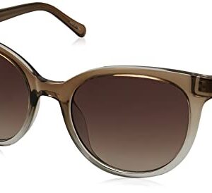 Fossil Women's Female Sunglass Style FOS 3094/S Rectangular, Nude, 51mm, 19mm