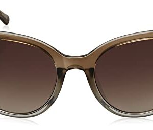 Fossil Women's Female Sunglass Style FOS 3094/S Rectangular, Nude, 51mm, 19mm