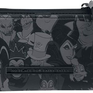 Loungefly Disney Villains Debossed All Around Faux Leather Zip Wallet (one size, Multi)