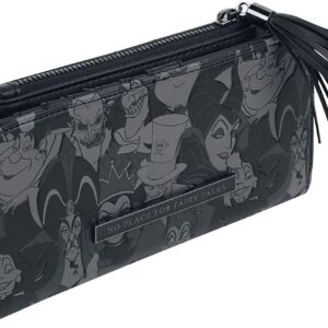 Loungefly Disney Villains Debossed All Around Faux Leather Zip Wallet (one size, Multi)