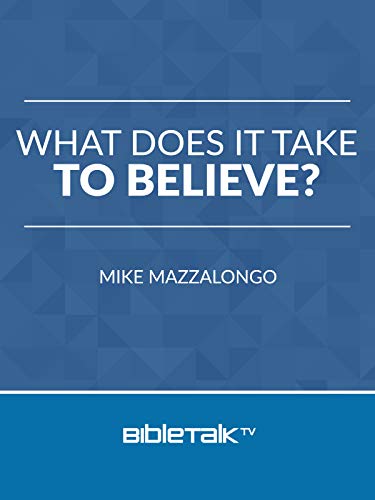 What Does it Take to Believe?