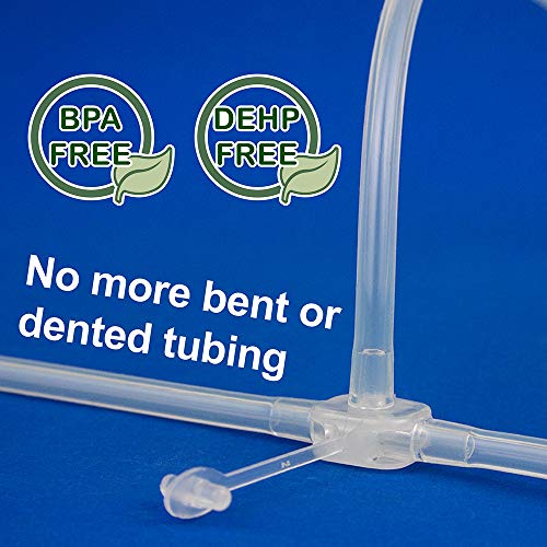 Nenesupply Tubing Compatible with Lansinoh Breast Pump. Not Original Lansinoh Pump Parts Replace Lansinoh Tubing. Use on Lansinoh Signature Pro and Lansinoh Smartpump (Tubing)