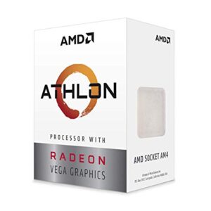 AMD Athlon 3000G 2-Core, 4-Thread Unlocked Desktop Processor with Radeon Graphics