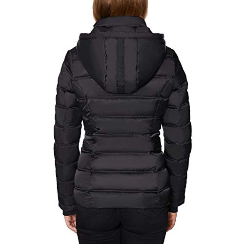 Nautica Ladies' Puffer Jacket (XL, Black)