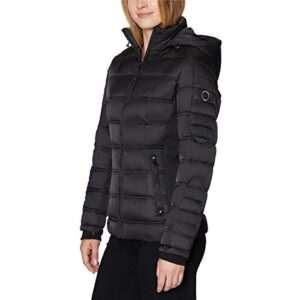 Nautica Ladies' Puffer Jacket (XL, Black)