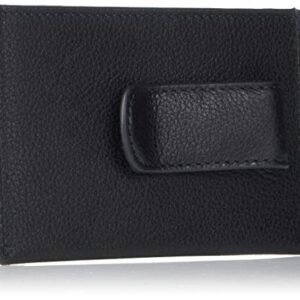 TUMI Nassau Money Clip Card Case with RFID Lock for Men - Keeps Your Most Essential Cards and Cash - Black Texture