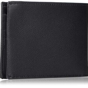 TUMI Nassau Global Removable Passcase Wallet with RFID Lock for Men - With 2 Cash Sleeves and 8 Card Pockets - Black Texture