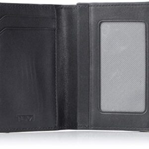 TUMI - Nassau Gusseted Card Case Wallet for Men - Black Texture