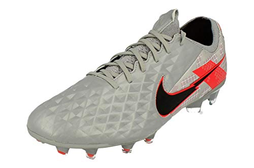 Nike Legend 8 Elite Mens Football Boots CW0518 Soccer Cleats (UK 7 US 8 EU 41, Metallic Bomber Grey Black 906)