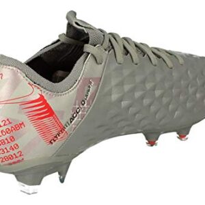 Nike Legend 8 Elite Mens Football Boots CW0518 Soccer Cleats (UK 7 US 8 EU 41, Metallic Bomber Grey Black 906)